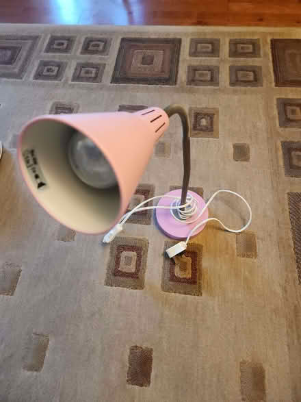 Photo of free Pink goose neck lamp (Bedmond WD4) #1