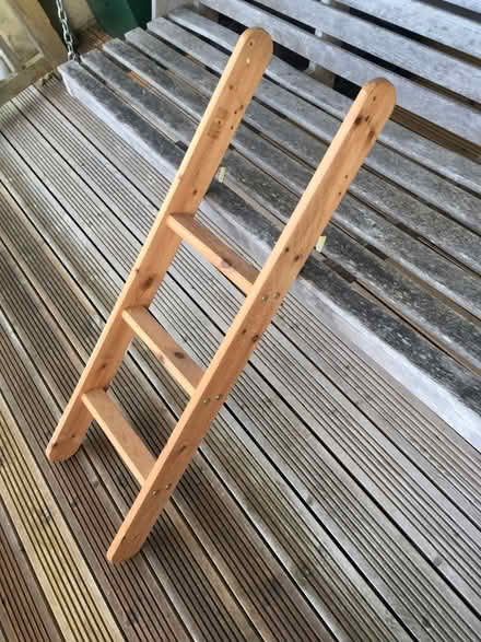 Photo of free Pine ladder for midi sleeper 117cm (St James’s Square, Bath) #1
