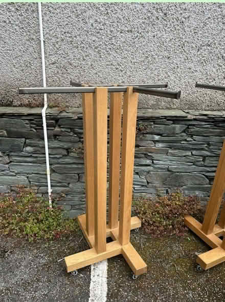 Photo of free 4 way shop fixture (quantity 4) (Keswick CA12) #1