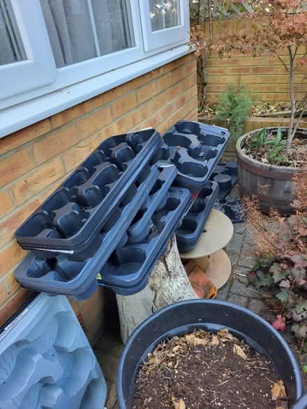 Photo of free Plant pot trays (Leyton, E10) #1