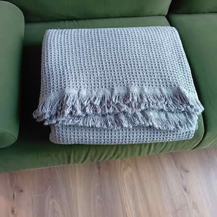 Photo of free Grey Waffle Throw (Hoddesdon EN11) #1