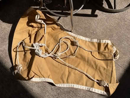 Photo of free Canvas hanging chair (San Rafael) #1