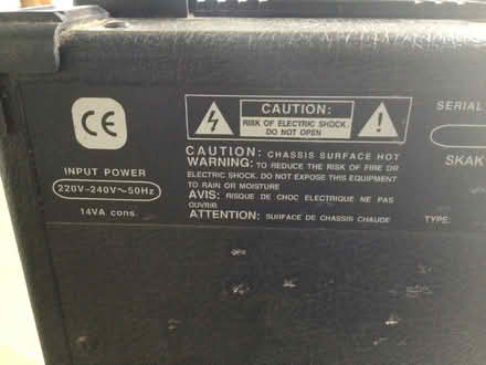 Photo of free Amplifier/speaker (Chorley SK9) #3