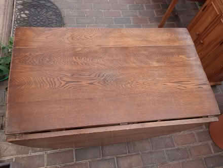 Photo of free Dark wood extendable gateleg table (Chippenham SN15) #3