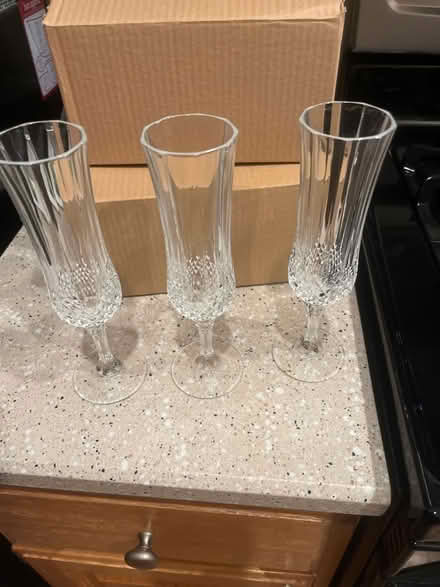Photo of free Champagne flutes (Near Busse and Golf) #1