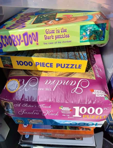 Photo of free Jigsaw puzzles lot 1 - 6 in total (Langdon Hills SS16) #1