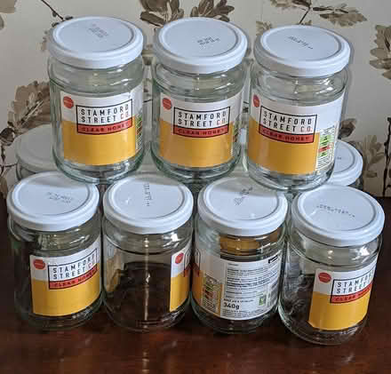 Photo of free 12 glass jars & lids (Ainsdale (PR8)) #1