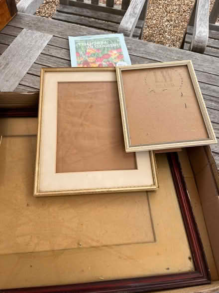 Photo of free Vintage Photo frames, assortment of sizes (Hales Bridge RH5) #4