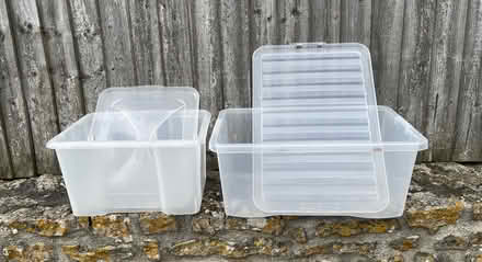 Photo of free Two storage boxes (Near Evercreech BA4) #1
