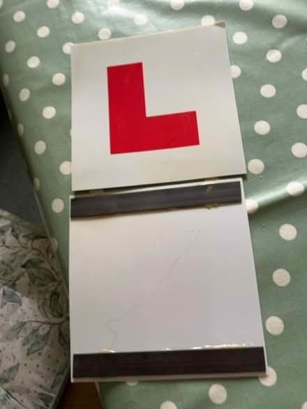 Photo of free Magnetic L plates x2 (Headington Quarry OX3) #1
