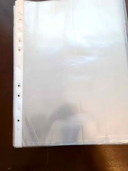 Photo of free A4 plastic pockets (Harrogate HG2) #1