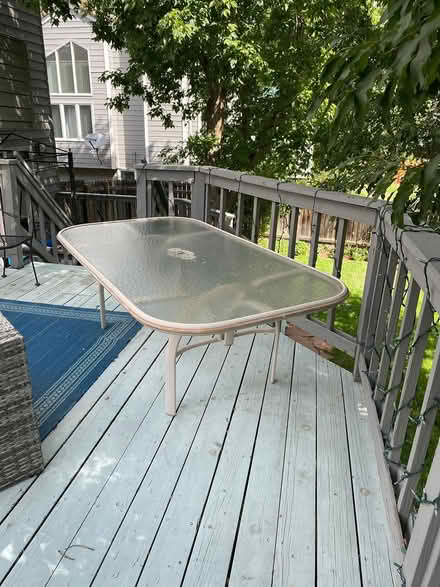 Photo of free Patio table seats 6 (North Boulder) #1