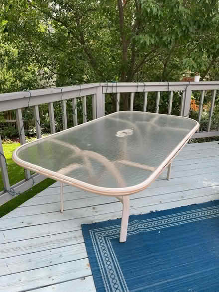 Photo of free Patio table seats 6 (North Boulder) #2