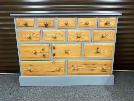 Photo of free Apothecary chest (aka "Whatnot") - 14 drawers (Waterlooville PO8) #1