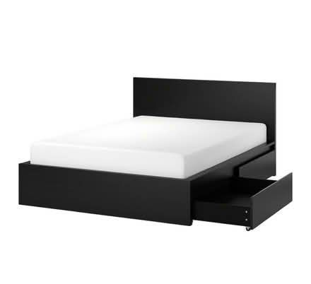 Photo of free Queen size bed frame (no mattress) (Ashby) #4