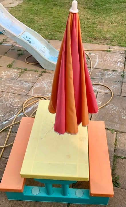Photo of free Children’s table garden table/bench (Newbury Park) #1