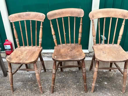 Photo of free Wooden chairs (St Nicholas SG1) #1