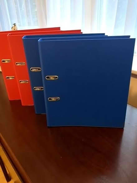 Photo of free 4 slim A4 lever arch folders (Harrogate HG2) #1