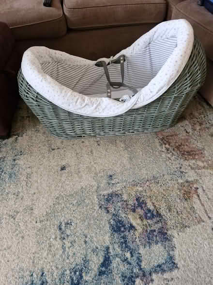 Photo of free Carry cot and wicker sleeping pod (PE7) #3