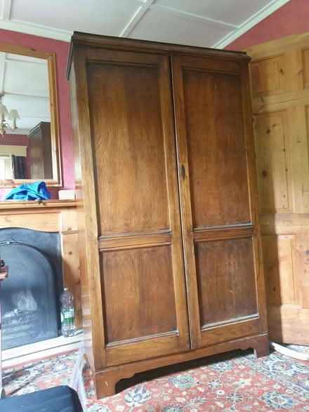 Photo of free Vintage oak wardrobe (New Town CO1) #1