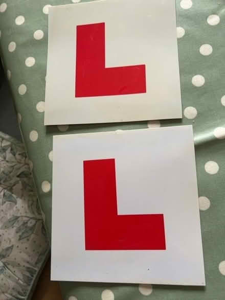 Photo of free Magnetic L plates x2 (Headington Quarry OX3) #2