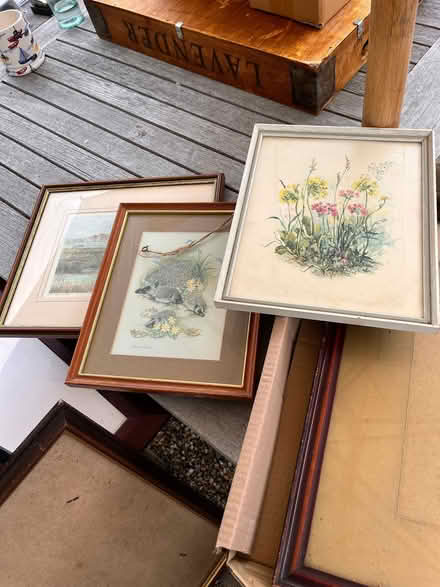 Photo of free Vintage Photo frames, assortment of sizes (Hales Bridge RH5) #2