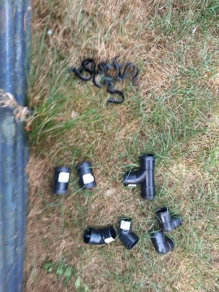 Photo of free Black 40mm connection pieces. (IP4) #1