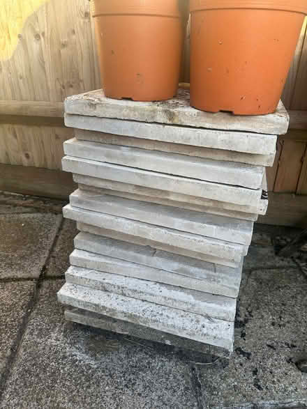 Photo of free New concrete patio slabs (Ruislip HA4) #1
