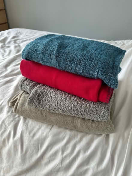Photo of free Blankets / throws (Burpham, Guildford) #1
