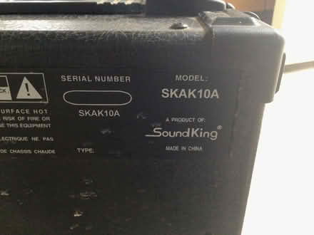 Photo of free Amplifier/speaker (Chorley SK9) #2