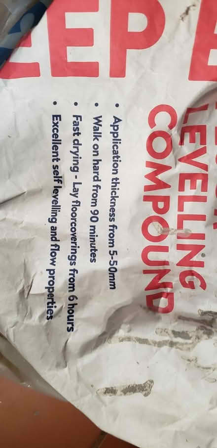 Photo of free Self levelling concrete (Lescudjack Penzance) #2