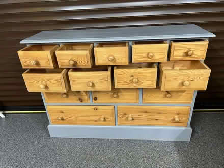 Photo of free Apothecary chest (aka "Whatnot") - 14 drawers (Waterlooville PO8) #2