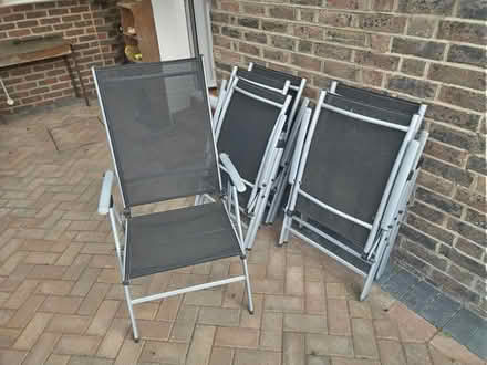 Photo of free Six folding garden chairs (Redhill RH1) #1