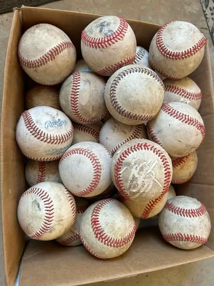 Photo of free Used baseballs (Saratoga) #1