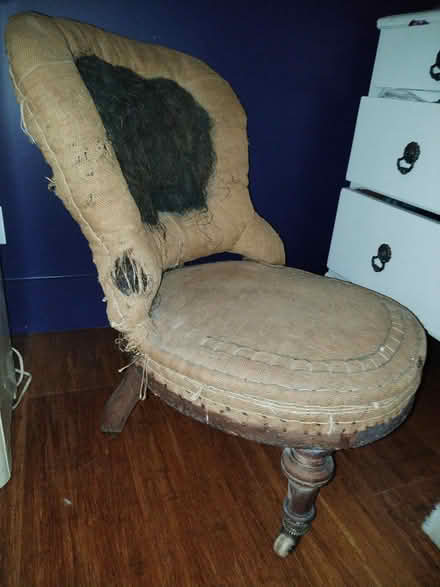 Photo of free Vintage chair to recover (Tufnell Park, N7) #2