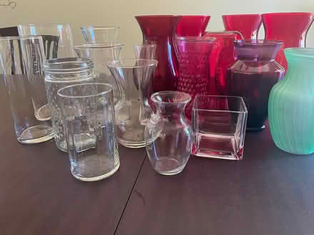 Photo of free Vases, Assorted Sizes and Colors (Saratoga) #3