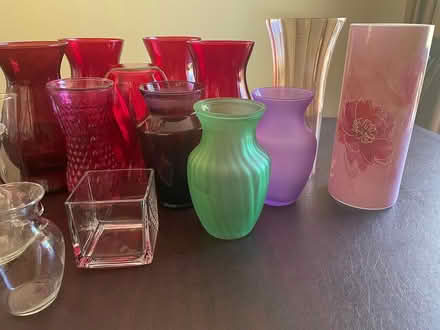 Photo of free Vases, Assorted Sizes and Colors (Saratoga) #2