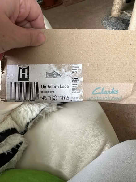 Photo of free Clarkes school shoes 4.5 (37.5) (BH8 Bournemouth) #2