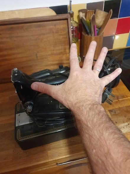 Photo of free Singer sewing machine (Chalford Hill) #3