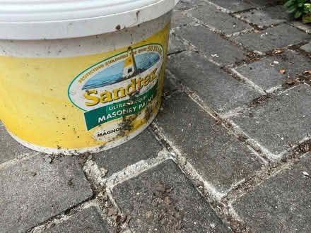 Photo of free Sandtex magnolia paint (St Marychurch, Torquay) #2