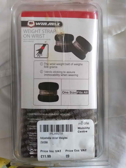Photo of free Wrist weight (Barford CV35) #2