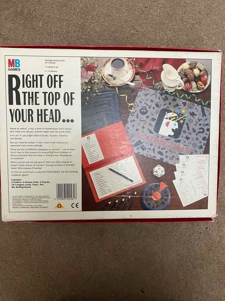 Photo of free Scattergories board game (Barking IG11) #2