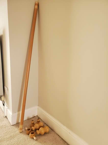 Photo of free Wooden curtain pole (Norwich, NR1) #2
