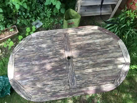Photo of free Old table and chairs (Kingston Cemetery KT1) #4
