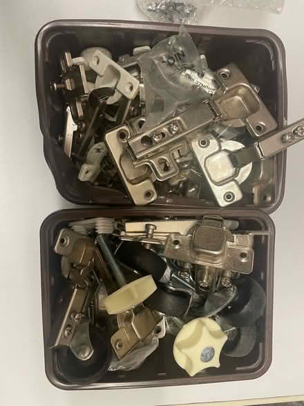 Photo of free Kitchen cupboard hinges (Maghull) #1