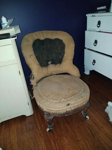 Photo of free Vintage chair to recover (Tufnell Park, N7) #1
