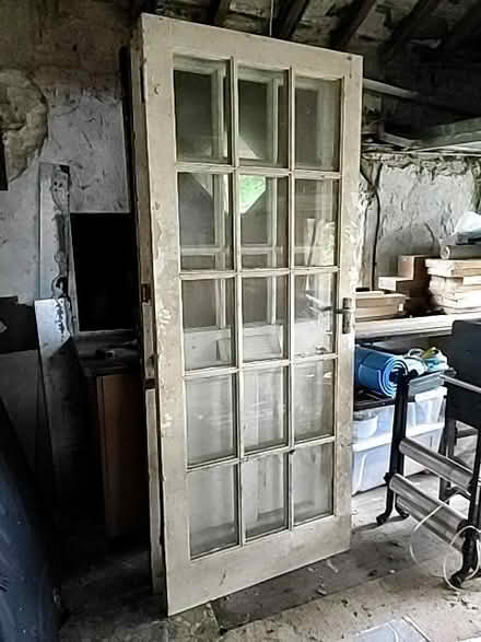 Photo of free Wooden door with glazed panels (Skelsmergh LA8) #2