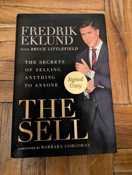 Photo of free "The Sell" book (Fredrik Eklund) (E. Midtown) #1