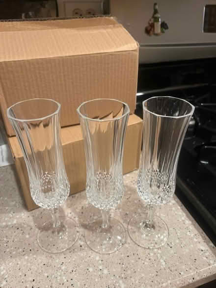 Photo of free Champagne flutes (Near Busse and Golf) #2