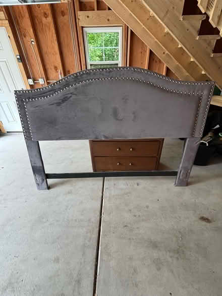 Photo of free King bed headboard (La Grange south of ogden) #2